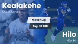 Matchup: Kealakehe High vs. Hilo  2019