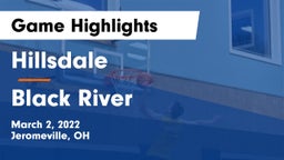 Hillsdale  vs Black River  Game Highlights - March 2, 2022