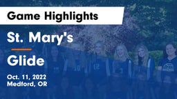 St. Mary's  vs Glide  Game Highlights - Oct. 11, 2022
