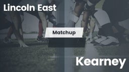 Matchup: Lincoln East vs. Kearney  2016