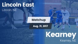 Matchup: Lincoln East vs. Kearney  2017