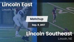 Matchup: Lincoln East vs. Lincoln Southeast  2017