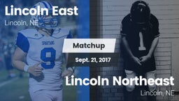 Matchup: Lincoln East vs. Lincoln Northeast  2017