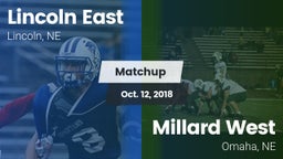 Matchup: Lincoln East vs. Millard West  2018