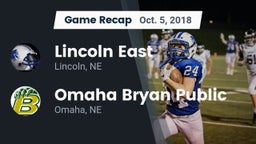 Recap: Lincoln East  vs. Omaha Bryan Public  2018