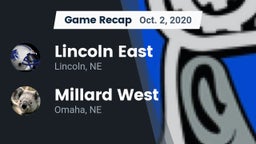 Recap: Lincoln East  vs. Millard West  2020