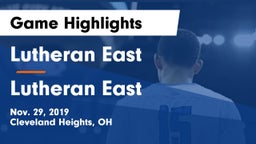 Lutheran East  vs Lutheran East  Game Highlights - Nov. 29, 2019