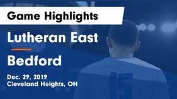 Lutheran East  vs Bedford  Game Highlights - Dec. 29, 2019