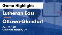 Lutheran East  vs Ottawa-Glandorf  Game Highlights - Oct. 27, 2023