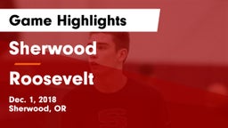 Sherwood  vs Roosevelt  Game Highlights - Dec. 1, 2018