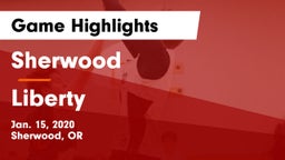 Sherwood  vs Liberty  Game Highlights - Jan. 15, 2020