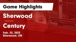 Sherwood  vs Century  Game Highlights - Feb. 23, 2023