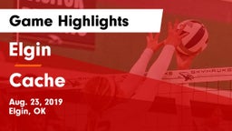 Elgin  vs Cache  Game Highlights - Aug. 23, 2019