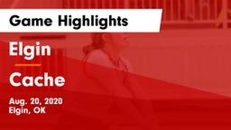 Elgin  vs Cache  Game Highlights - Aug. 20, 2020