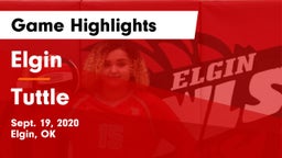 Elgin  vs Tuttle  Game Highlights - Sept. 19, 2020