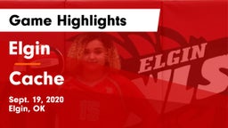 Elgin  vs Cache  Game Highlights - Sept. 19, 2020