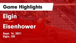 Elgin  vs Eisenhower  Game Highlights - Sept. 16, 2021