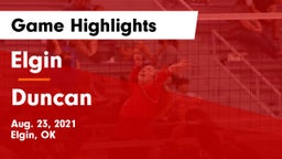 Elgin  vs Duncan  Game Highlights - Aug. 23, 2021