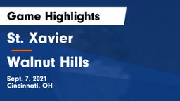 St. Xavier  vs Walnut Hills  Game Highlights - Sept. 7, 2021