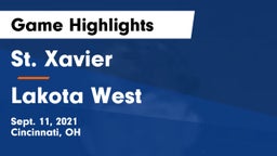 St. Xavier  vs Lakota West  Game Highlights - Sept. 11, 2021