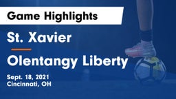 St. Xavier  vs Olentangy Liberty  Game Highlights - Sept. 18, 2021