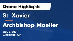 St. Xavier  vs Archbishop Moeller  Game Highlights - Oct. 5, 2021