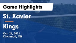 St. Xavier  vs Kings  Game Highlights - Oct. 26, 2021