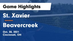 St. Xavier  vs Beavercreek  Game Highlights - Oct. 30, 2021