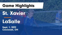 St. Xavier  vs LaSalle Game Highlights - Sept. 1, 2022