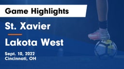 St. Xavier  vs Lakota West  Game Highlights - Sept. 10, 2022
