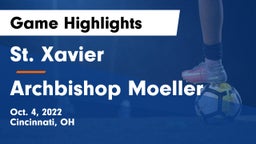 St. Xavier  vs Archbishop Moeller  Game Highlights - Oct. 4, 2022