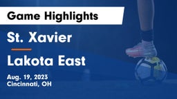St. Xavier  vs Lakota East  Game Highlights - Aug. 19, 2023