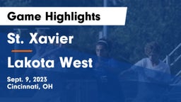 St. Xavier  vs Lakota West  Game Highlights - Sept. 9, 2023