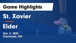 St. Xavier  vs Elder  Game Highlights - Oct. 3, 2023