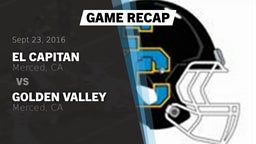 Recap: El Capitan  vs. Golden Valley  2016