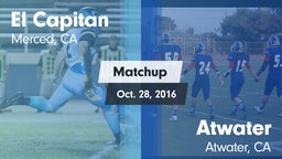 Matchup: El Capitan High vs. Atwater  2016