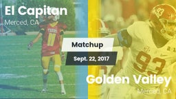 Matchup: El Capitan High vs. Golden Valley  2017