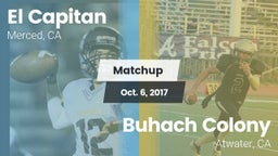 Matchup: El Capitan High vs. Buhach Colony  2017