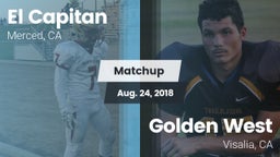 Matchup: El Capitan High vs. Golden West  2018