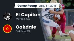 Recap: El Capitan  vs. Oakdale  2018