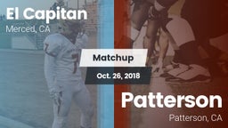 Matchup: El Capitan High vs. Patterson  2018