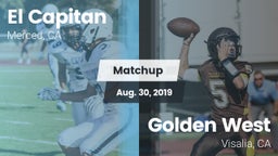 Matchup: El Capitan High vs. Golden West  2019