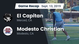 Recap: El Capitan  vs. Modesto Christian  2019