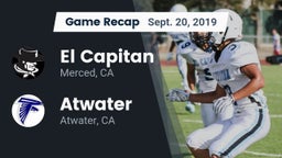 Recap: El Capitan  vs. Atwater  2019