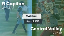 Matchup: El Capitan High vs. Central Valley  2019