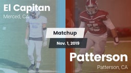 Matchup: El Capitan High vs. Patterson  2019