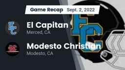 Recap: El Capitan  vs. Modesto Christian  2022