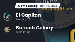 Recap: El Capitan  vs. Buhach Colony  2023
