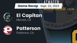 Recap: El Capitan  vs. Patterson  2023