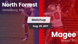 Matchup: North Forrest High vs. Magee  2016